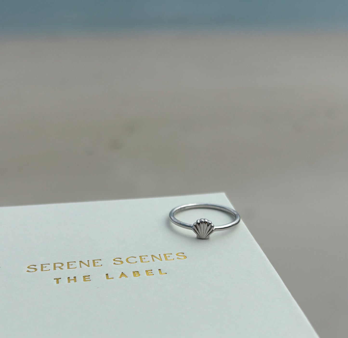 Sea Shell Ring - 925 Sterling Silver