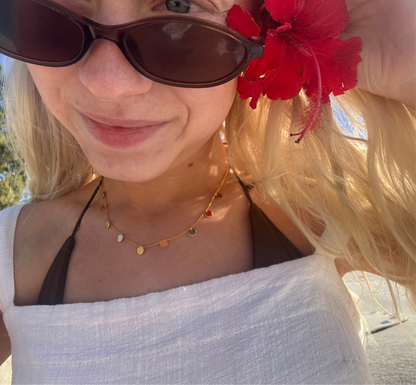 Delphine Necklace- Gold Vermeil
