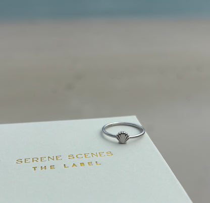 Sea Shell Ring - 925 Sterling Silver